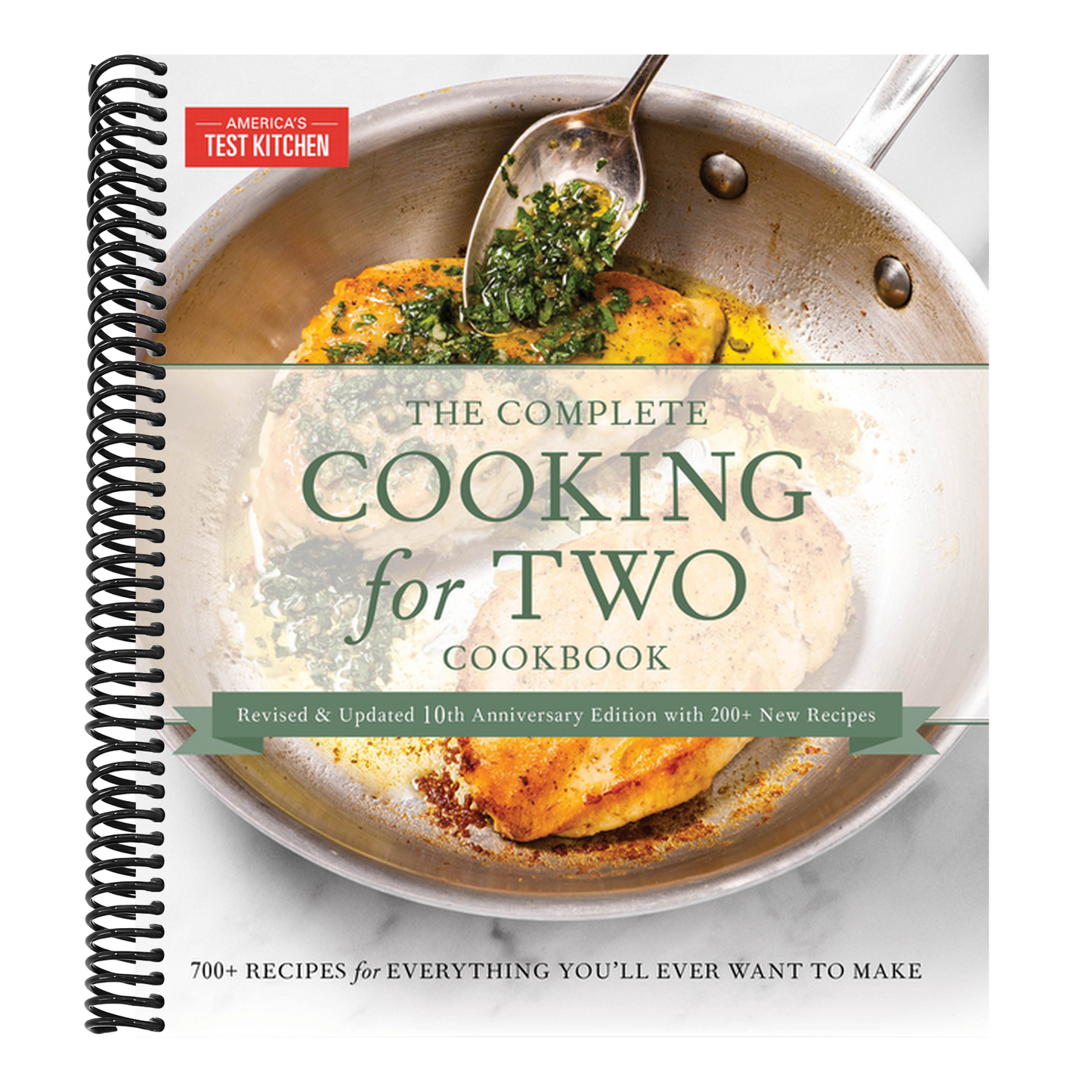 The Complete Cooking for Two Cookbook, 10th Anniversary Gift Edition: 700+ Recipes for Everything You'll Ever Want to Make (Spiral Bound)