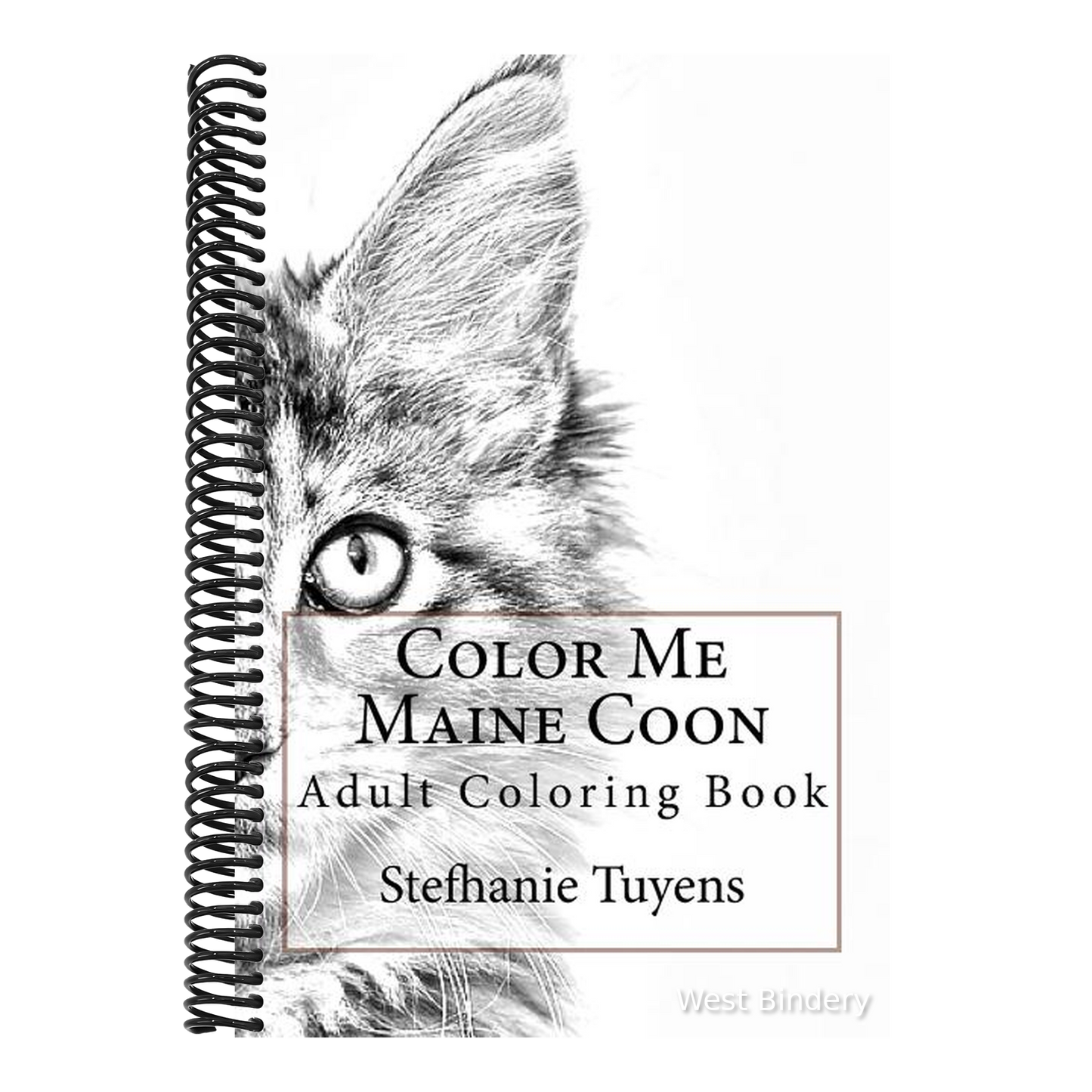 Color Me Maine Coon: Adult Coloring Book