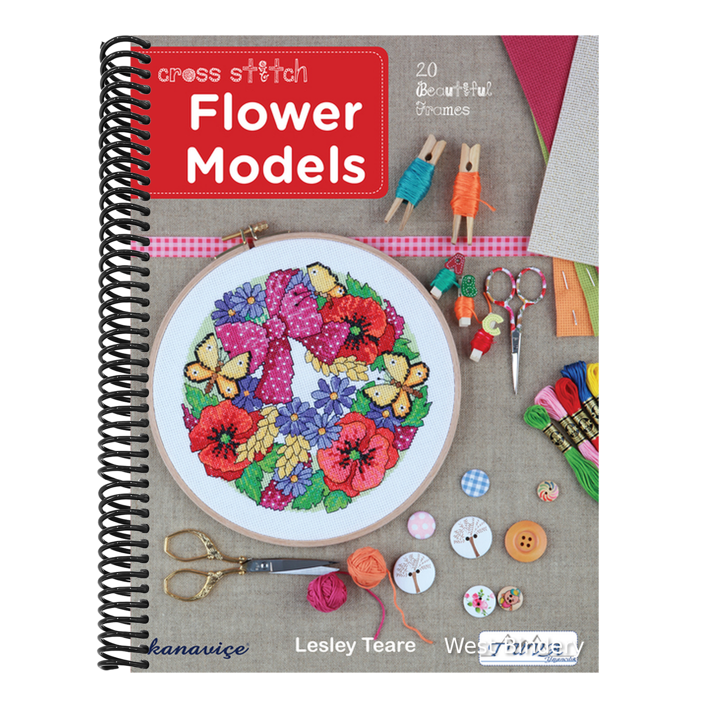 Cross Stitch Flower Models: 20 Beautiful Frames