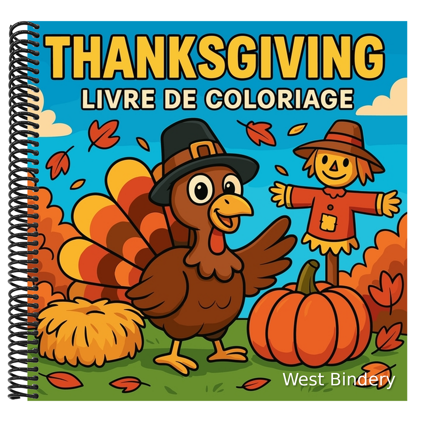 Thanksgiving - Livre de coloriage