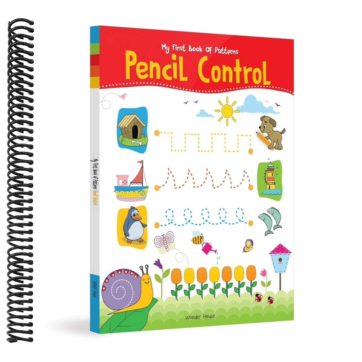My First Book of Patterns: Pencil Control (My First Book of) (Spiral Bound)
