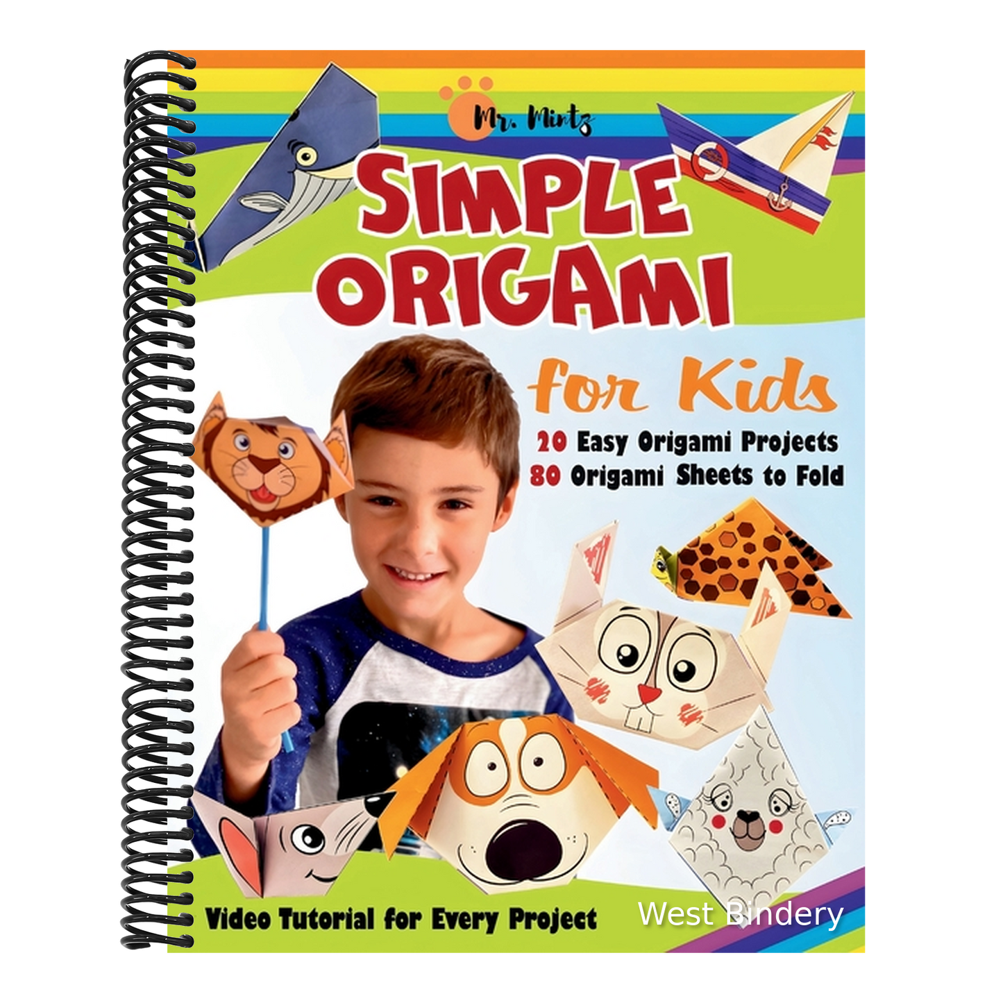 Simple Origami for Kids: 20 Easy Origami Projects with 80 Printable Sheets to Fold