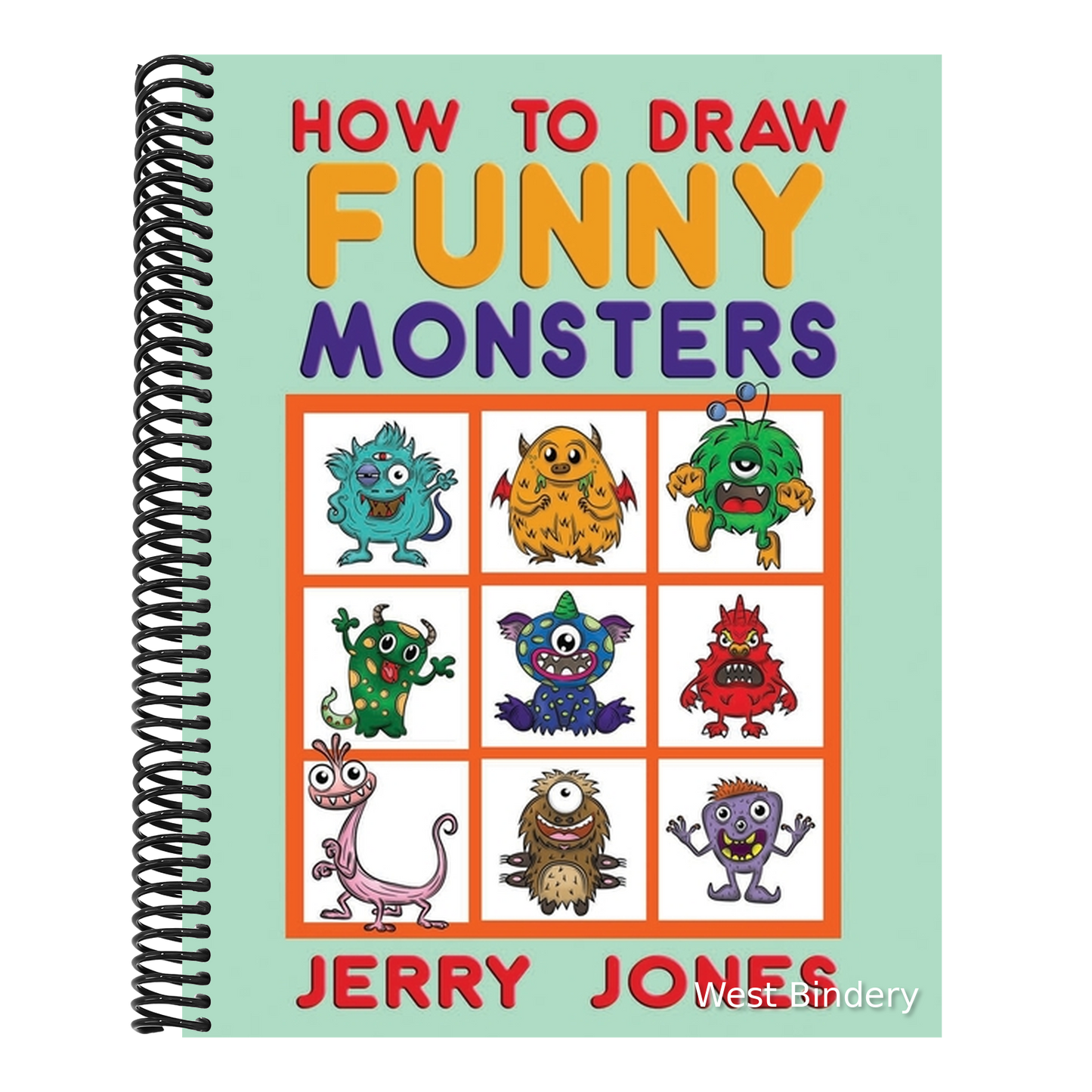 How To Draw Funny Monsters: Learn How to Draw Step by Step for Kids