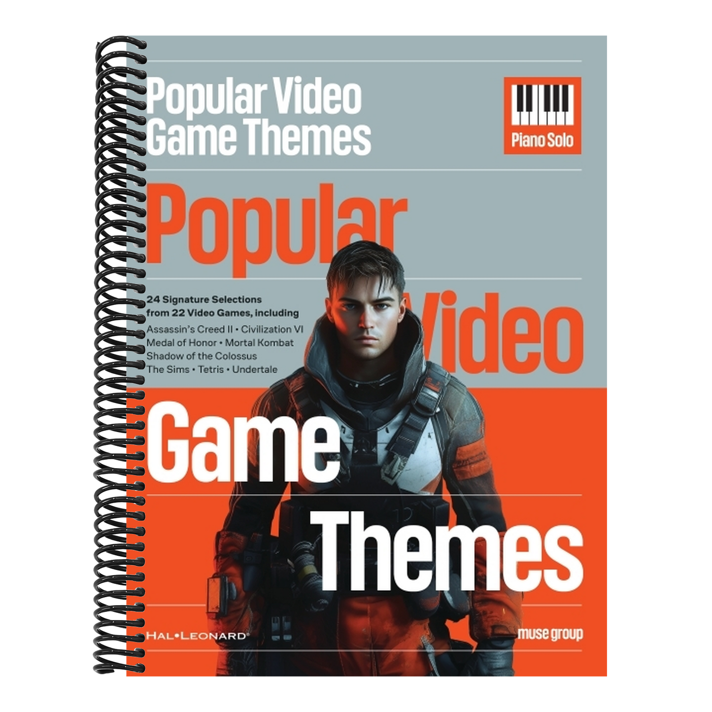 Popular Video Game Themes for Piano Solo: 24 Iconic Melodies from 22 Beloved Games