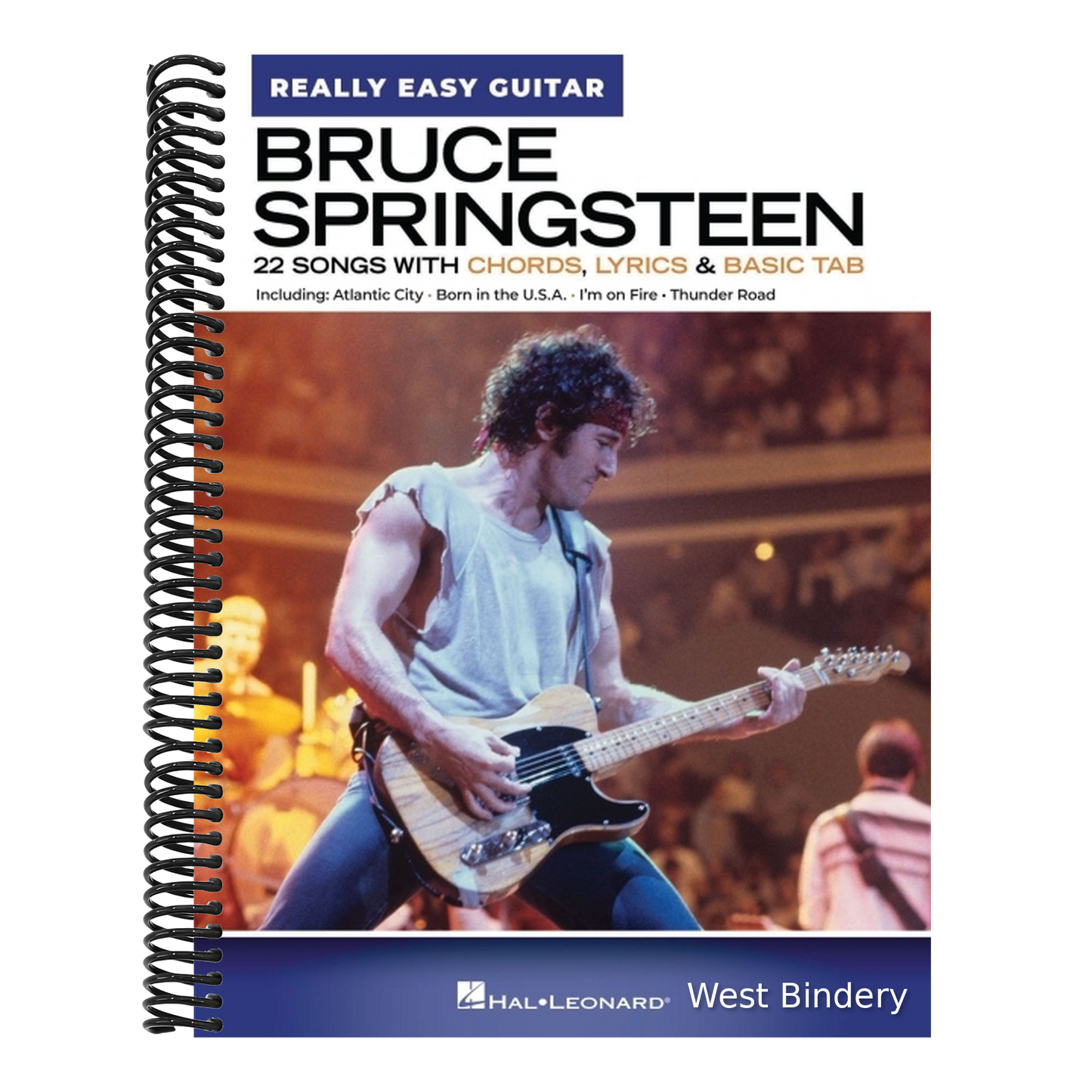 Bruce Springsteen - Really Easy Guitar: 22 Classics with Chords, Lyrics & Basic Tab