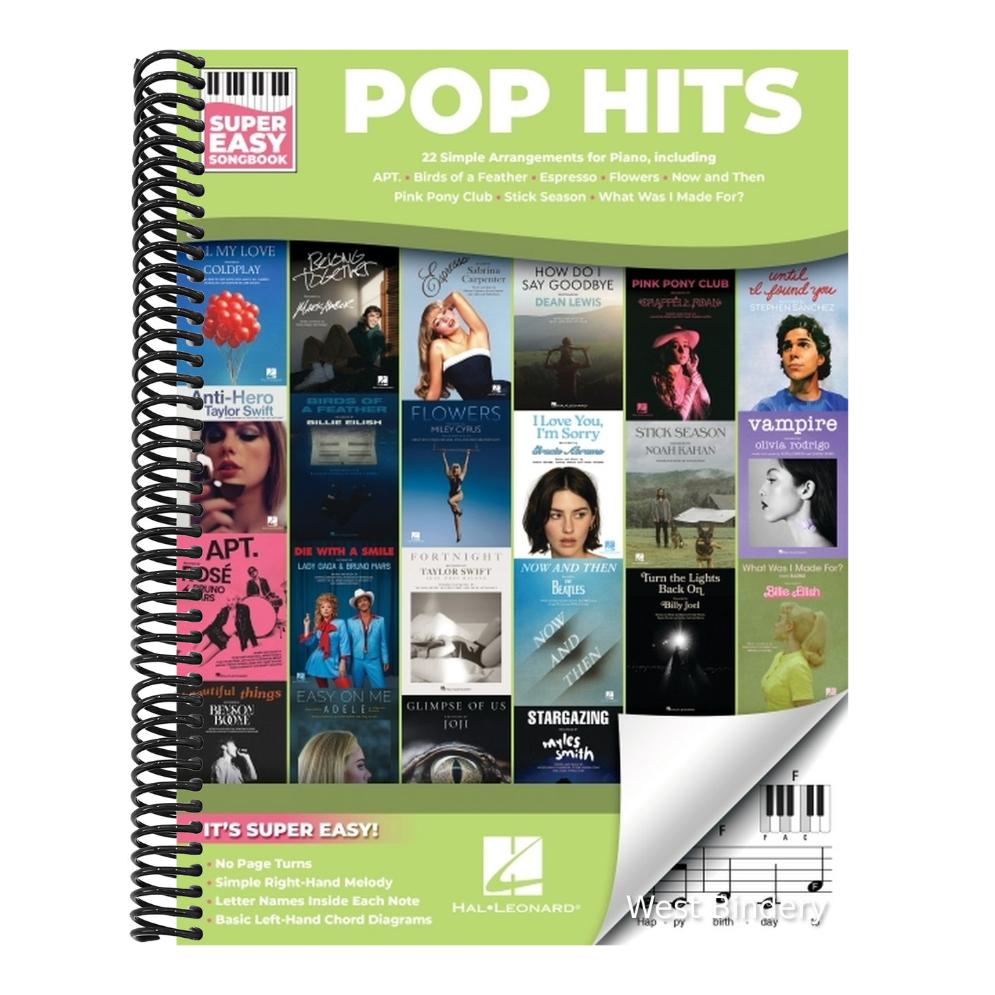 Pop Hits - Super Easy Songbook: 22 Simple Arrangements of Today's Hits with Lyrics