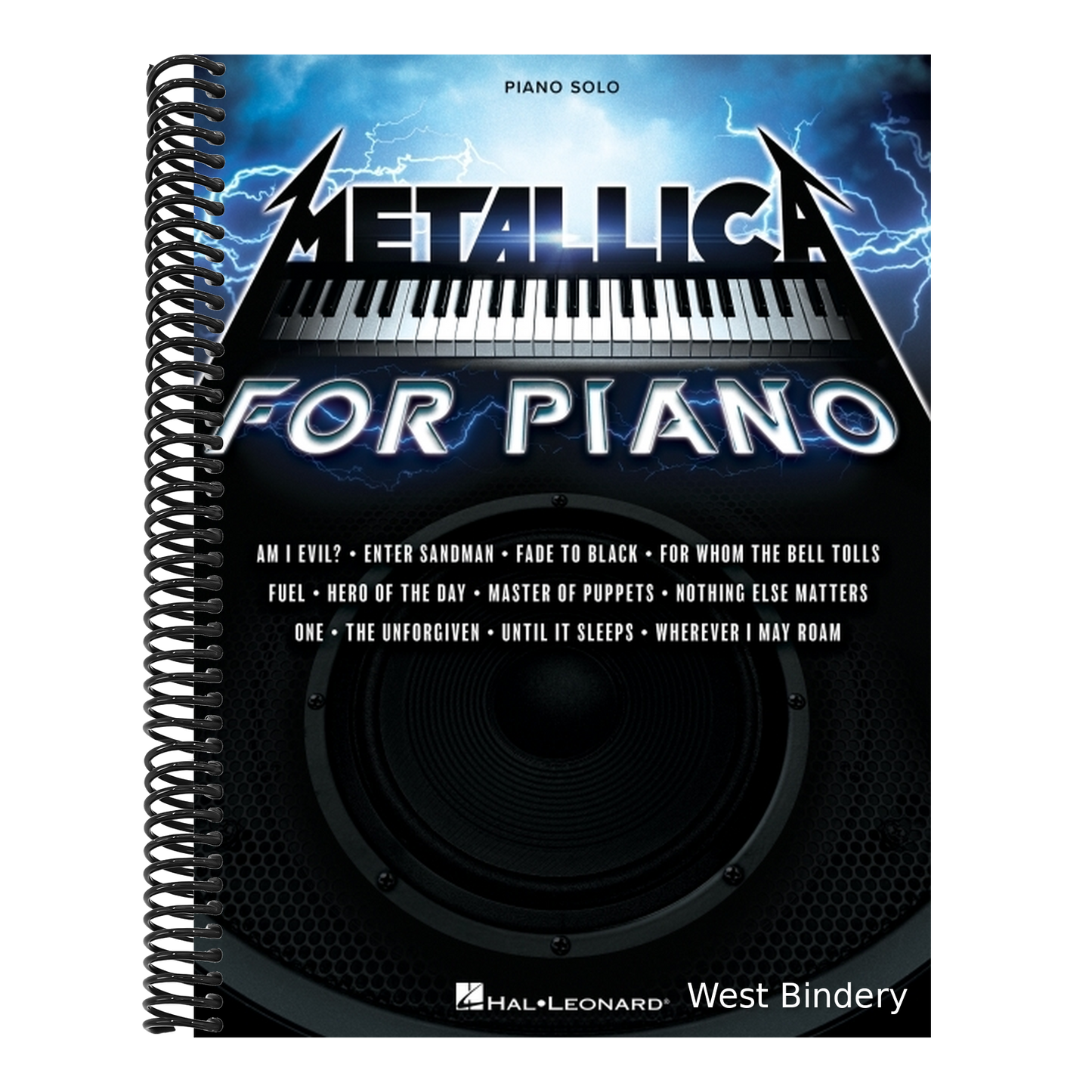 Metallica for Piano Solo: A Dozen Favorites by the Quintessential Heavy Metal Band Arranged for Intermediate Level Piano Solo