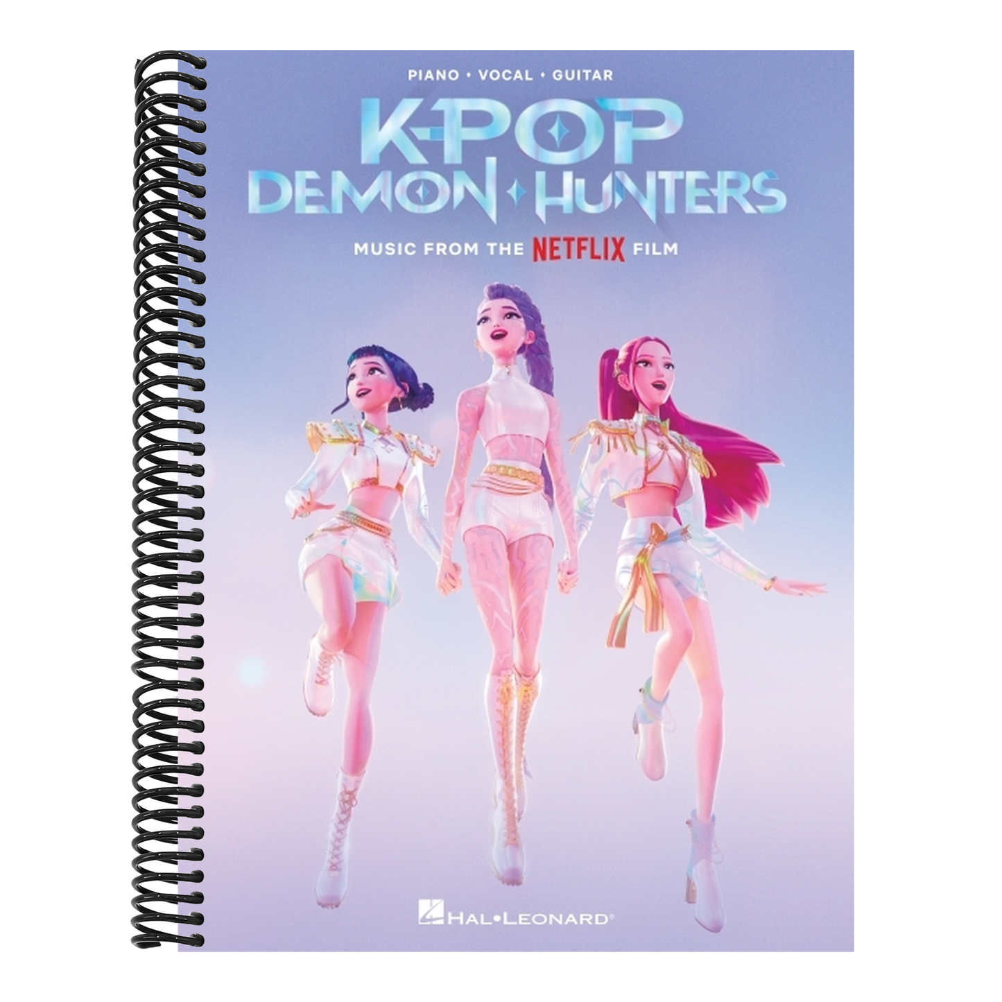Kpop Demon Hunters: Music from the Netflix Film Arranged for Piano, Vocal Line, and Guitar Chords (Spiral Bound)