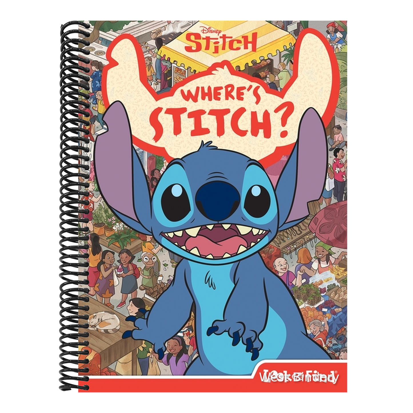Disney: Where's Stitch? Look and Find