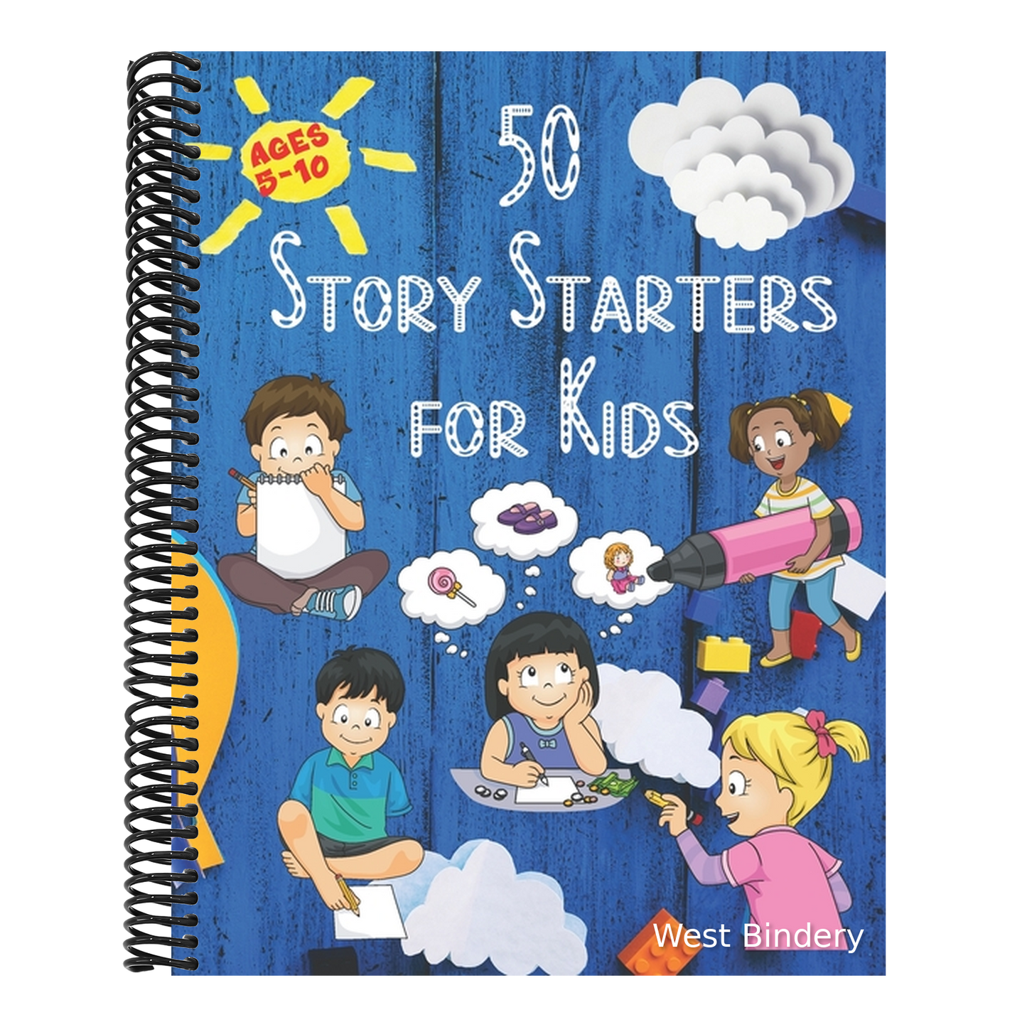 50 Story Starters: For Kids Ages 5-10