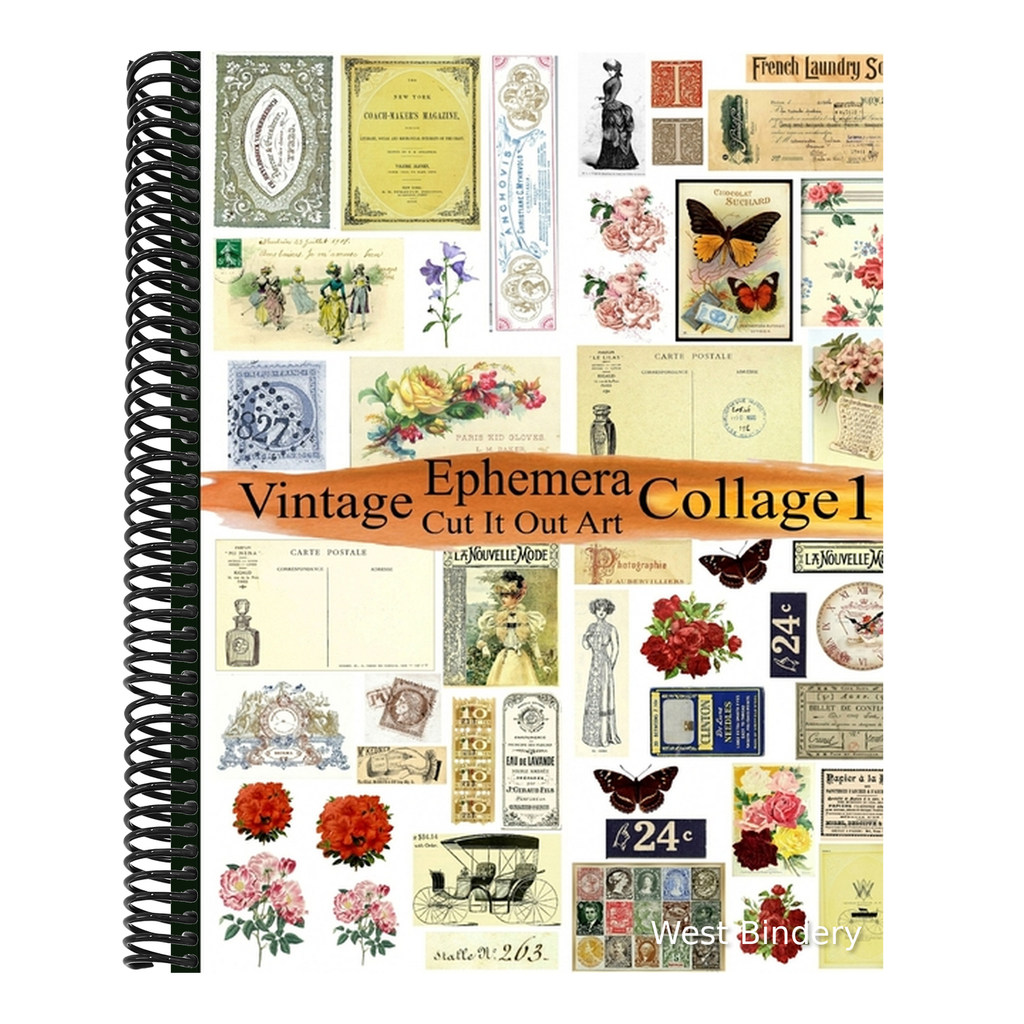 Vintage Ephemera Collage 1: Cut It Out Art