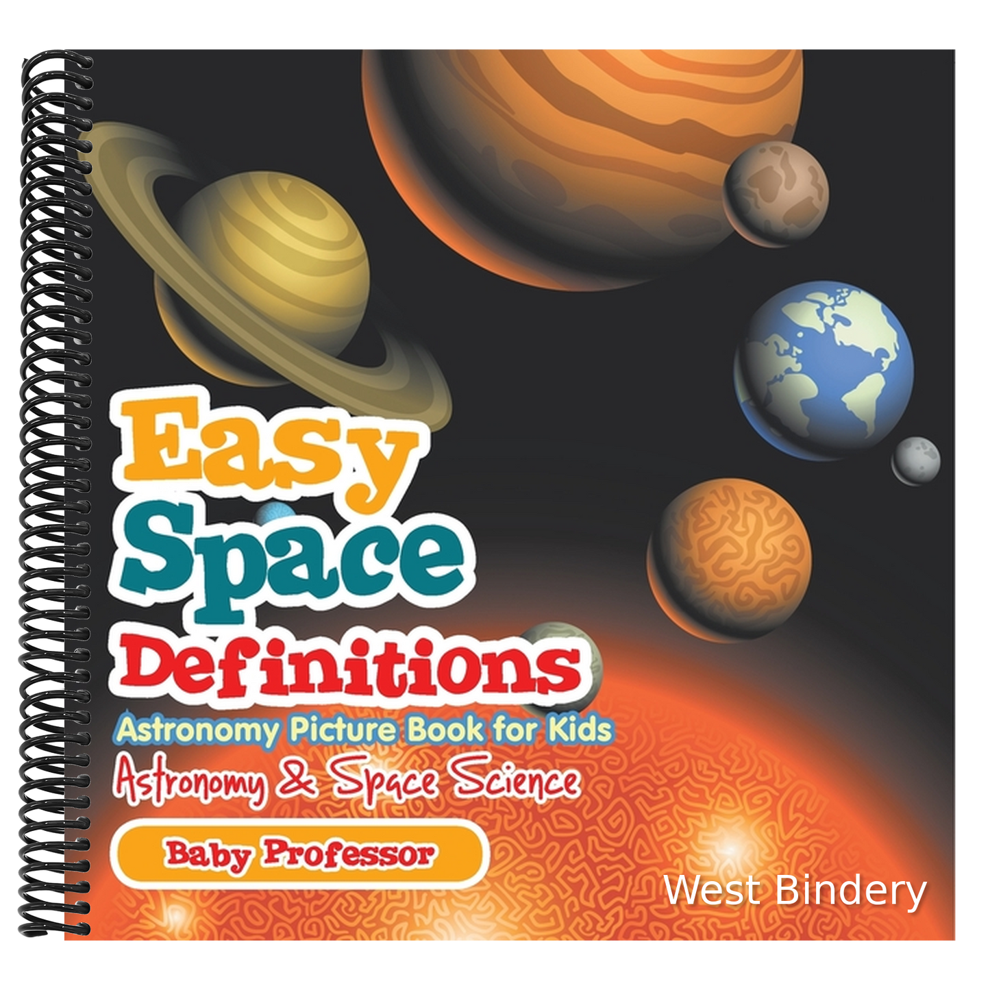 Easy Space Definitions Astronomy Picture Book for Kids Astronomy & Space Science