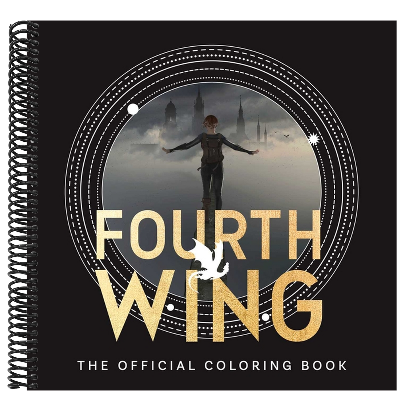 Fourth Wing: The Official Coloring Book
