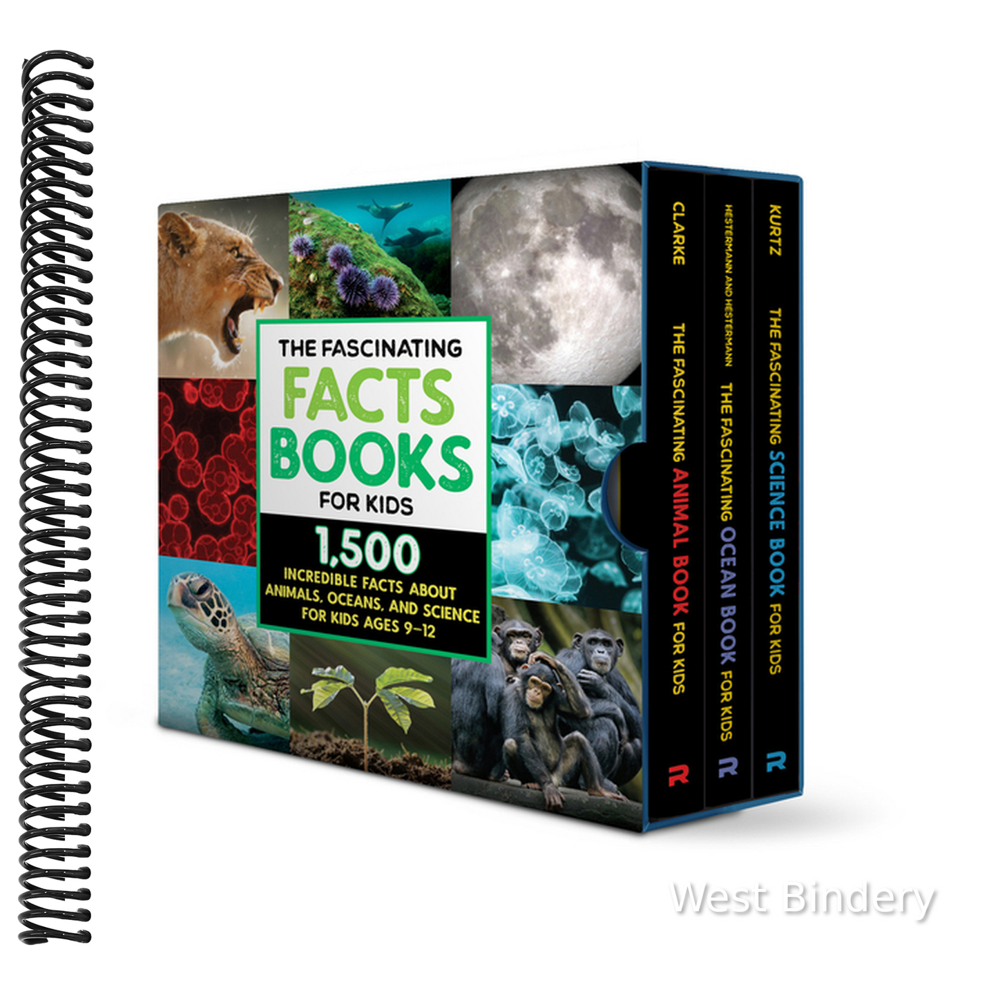 The Fascinating Facts Books for Kids 3 Book Box Set: 1,500 Incredible Facts about Animals, Oceans, and Science for Kids Ages 9-12