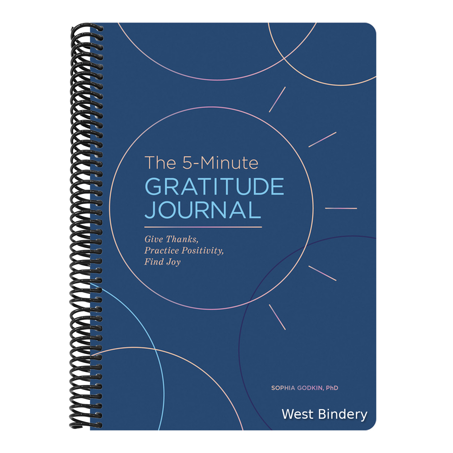 The 5-Minute Gratitude Journal (Deluxe Edition): Give Thanks, Practice Positivity, Find Joy