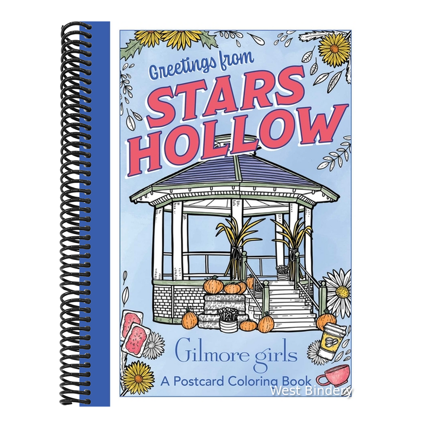 Gilmore Girls: Greetings from Stars Hollow: An Official Postcard Coloring Book