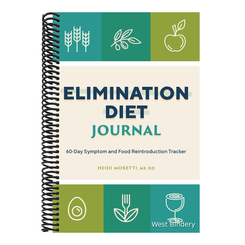 Elimination Diet Journal: 60-Day Symptom and Food Reintroduction Tracker