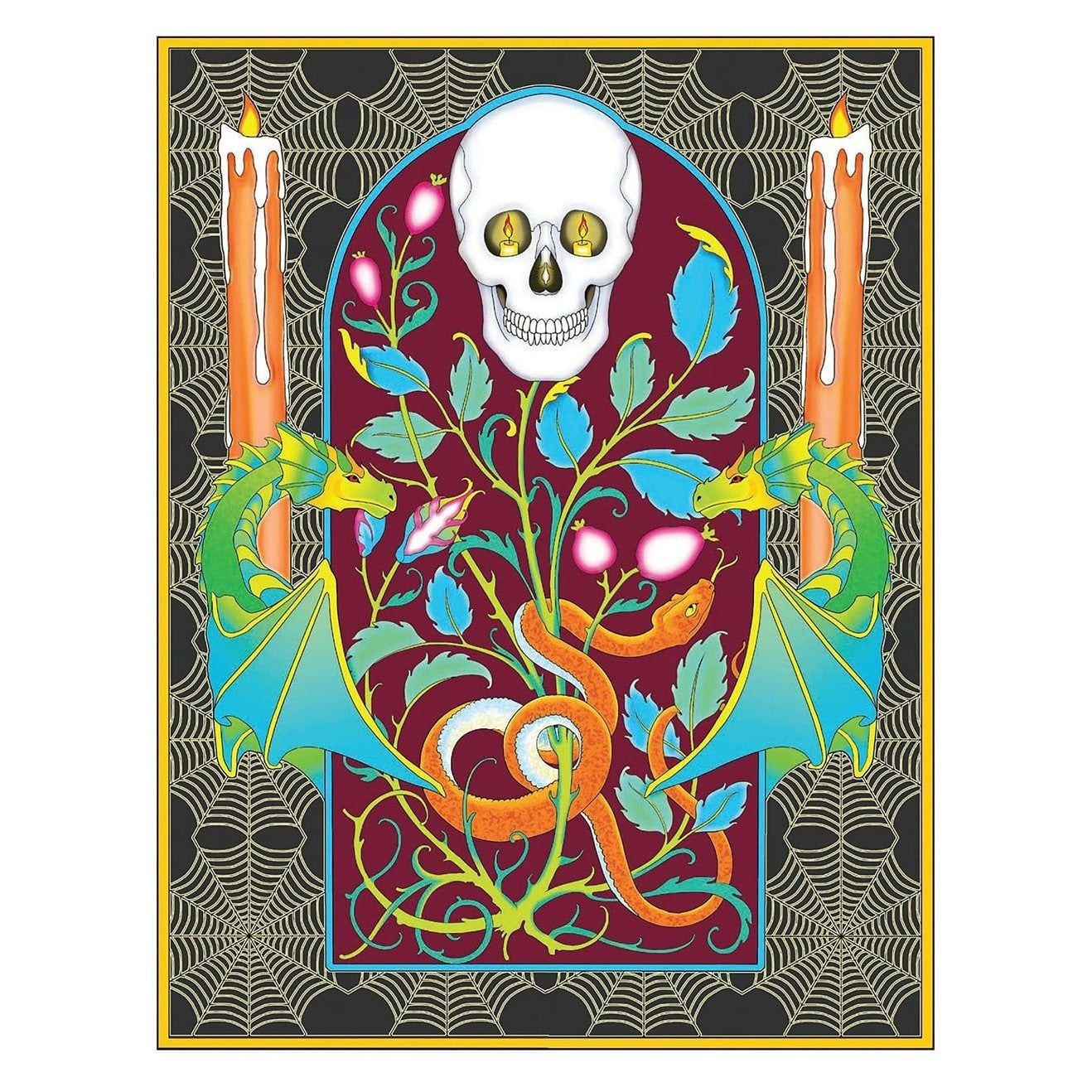 Creative Haven Gothic Fantasy Coloring Book