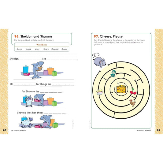 My Phonics Workbook: 101 Games and Activities to Support Reading Skills