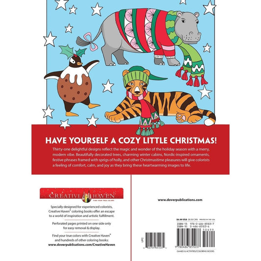 Creative Haven Christmas Cheer Coloring Book