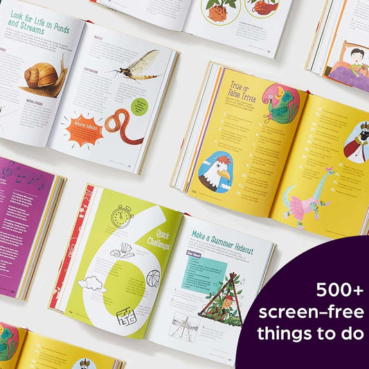 The Highlights Book of Things to Do: Ultimate Kids Activity Book with Over 500 Screen-Free Activities, Brain Teasers, Recipes, Crafts and More for Endless (Highlights Books of Doing) (Spiral Bound)