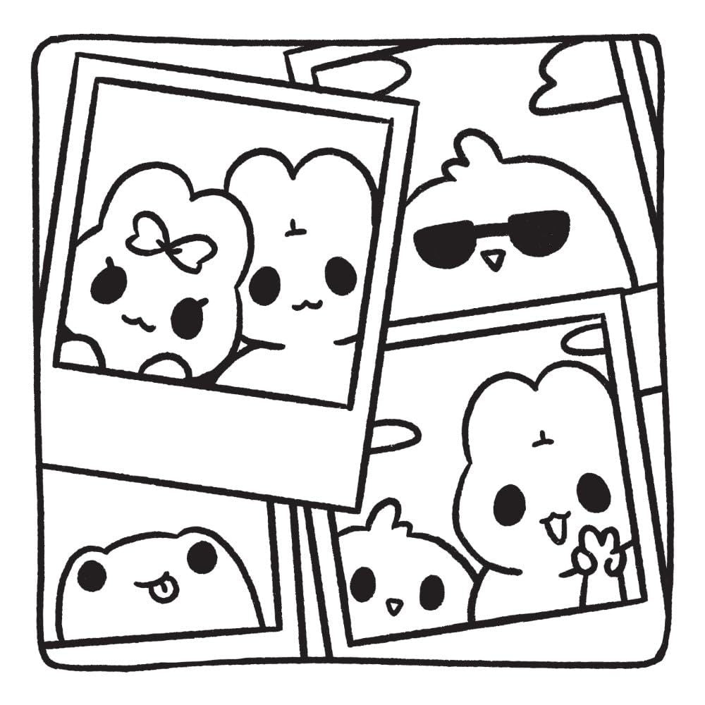 Comfy Buddies: A Cozy Coloring Book
