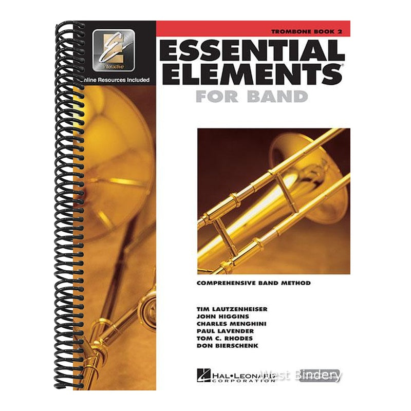 Essential Elements for Band - Trombone Book 2 with Eei Comprehensive Band Method and Online Music Learning Tools Hal Leonard Music Instruction Book fo