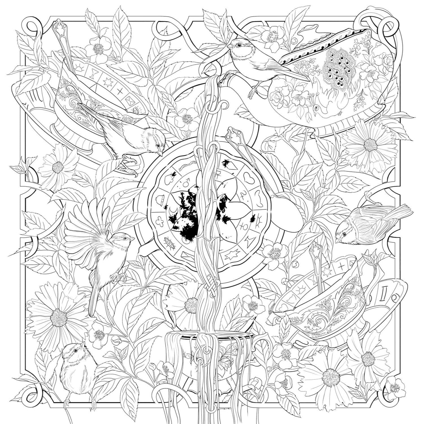Mythographic Color and Discover: Magick Apothecary: An Artist's Coloring Book for Modern Mystics