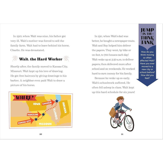 The Story of Walt Disney: An Inspiring Biography for Young Readers