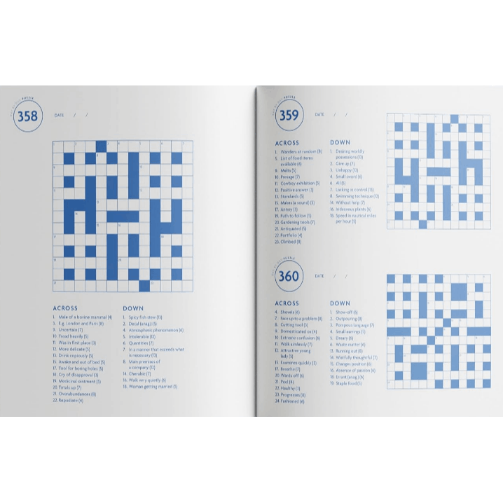 365 Day by Day Puzzles: Crosswords