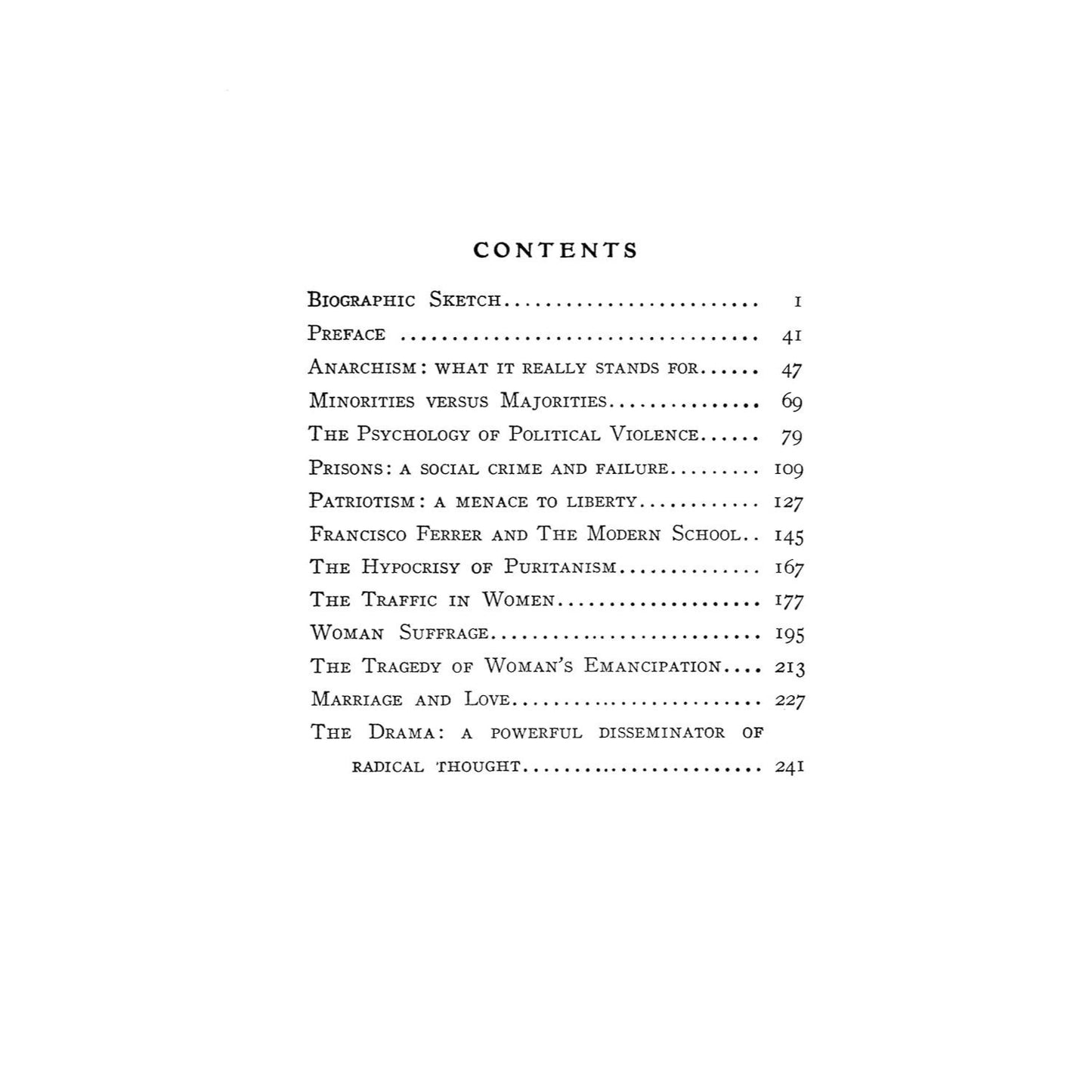 Anarchism and Other Essays