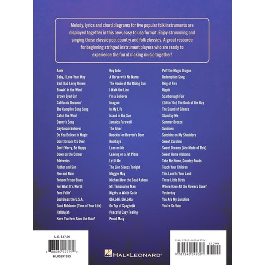 Campfire Songs - Strum Together - Country Guitar Book with 70 Great Songs - Acoustic Guitar Book Fo
