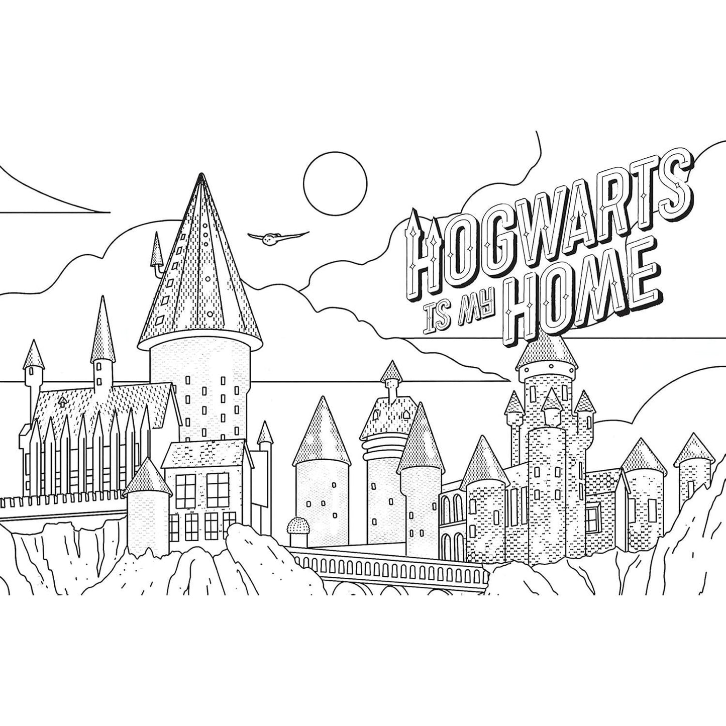 Magical Art Coloring Book (Harry Potter)