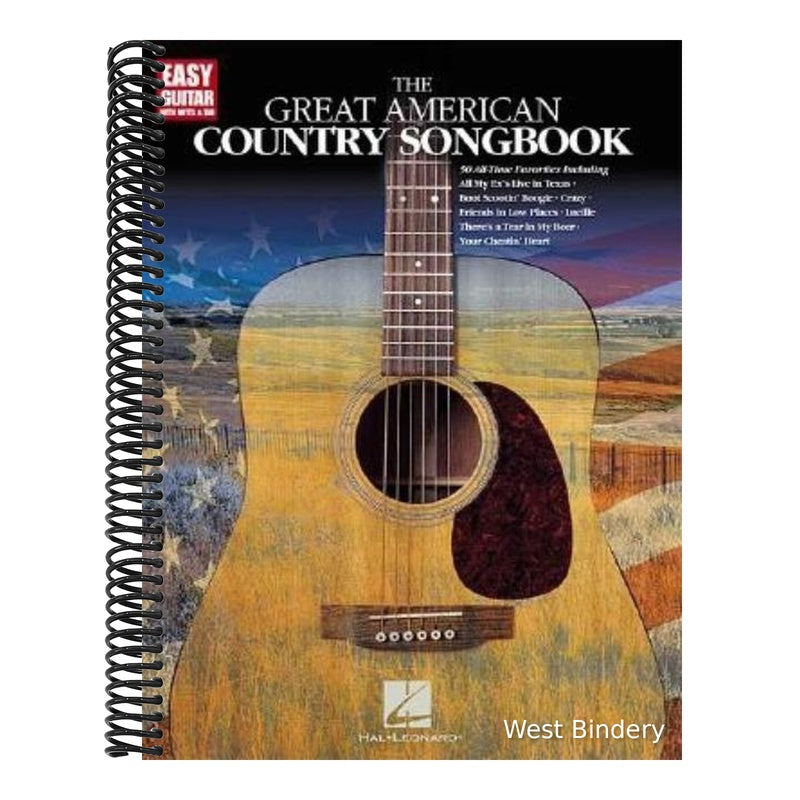 The Great American Country Songbook Easy Guitar Songbook with Notes and Tab 50 Classic Country Songs for Beginners and Players Country Guitar Sheet Music