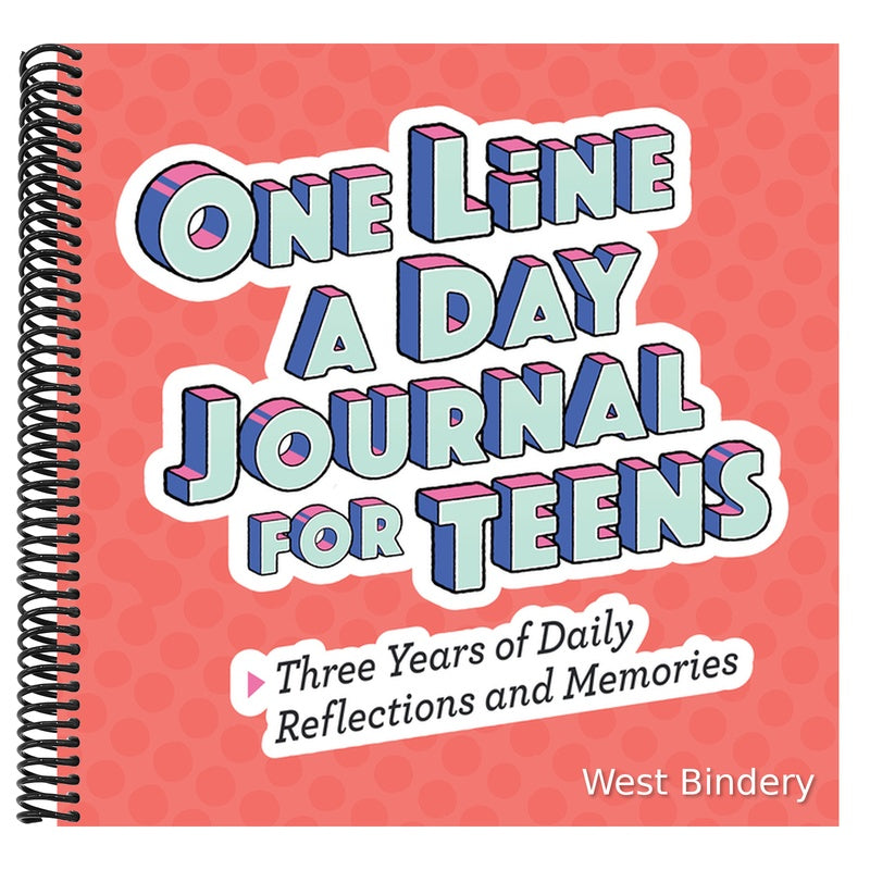 One Line a Day Journal for Teens: Three Years of Daily Reflections and Memories