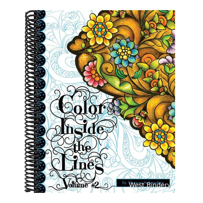 Color Inside the Lines, Volume 2: Creative Inspiration for Quilters, Crafters, Colorists, and Adult Coloring Book Lovers