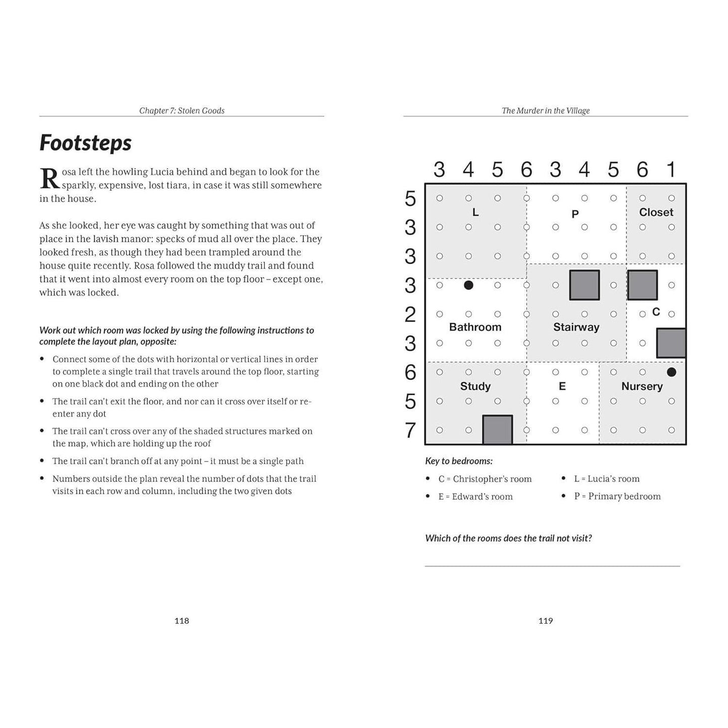 The Murder Mystery Club Puzzle Book: Murder in the Village