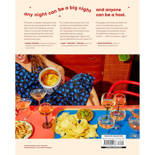 Big Night: Dinners, Parties & Dinner Parties - A Cookbook (Spiral Bound)