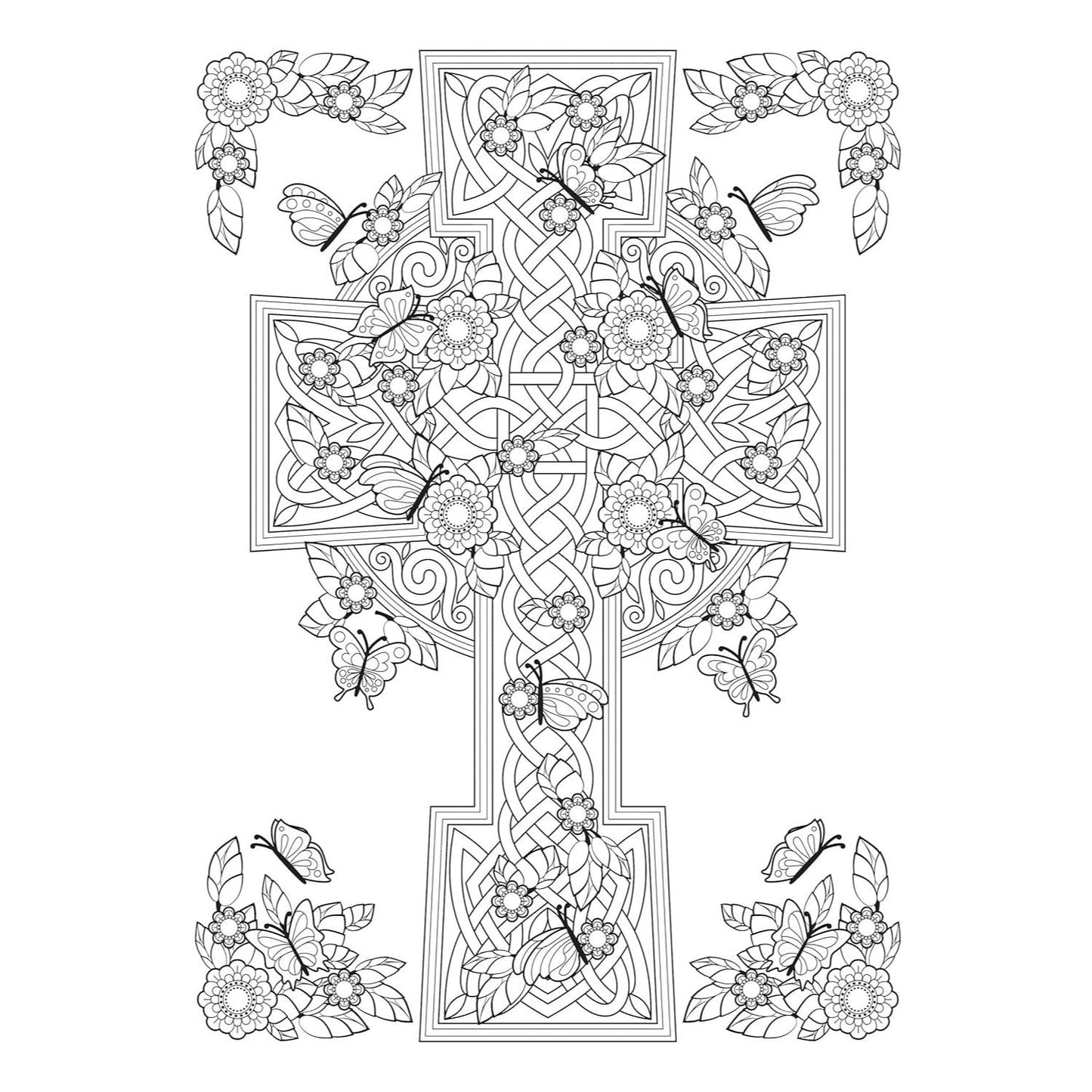 Creative Haven Celtic Nature Designs Coloring Book