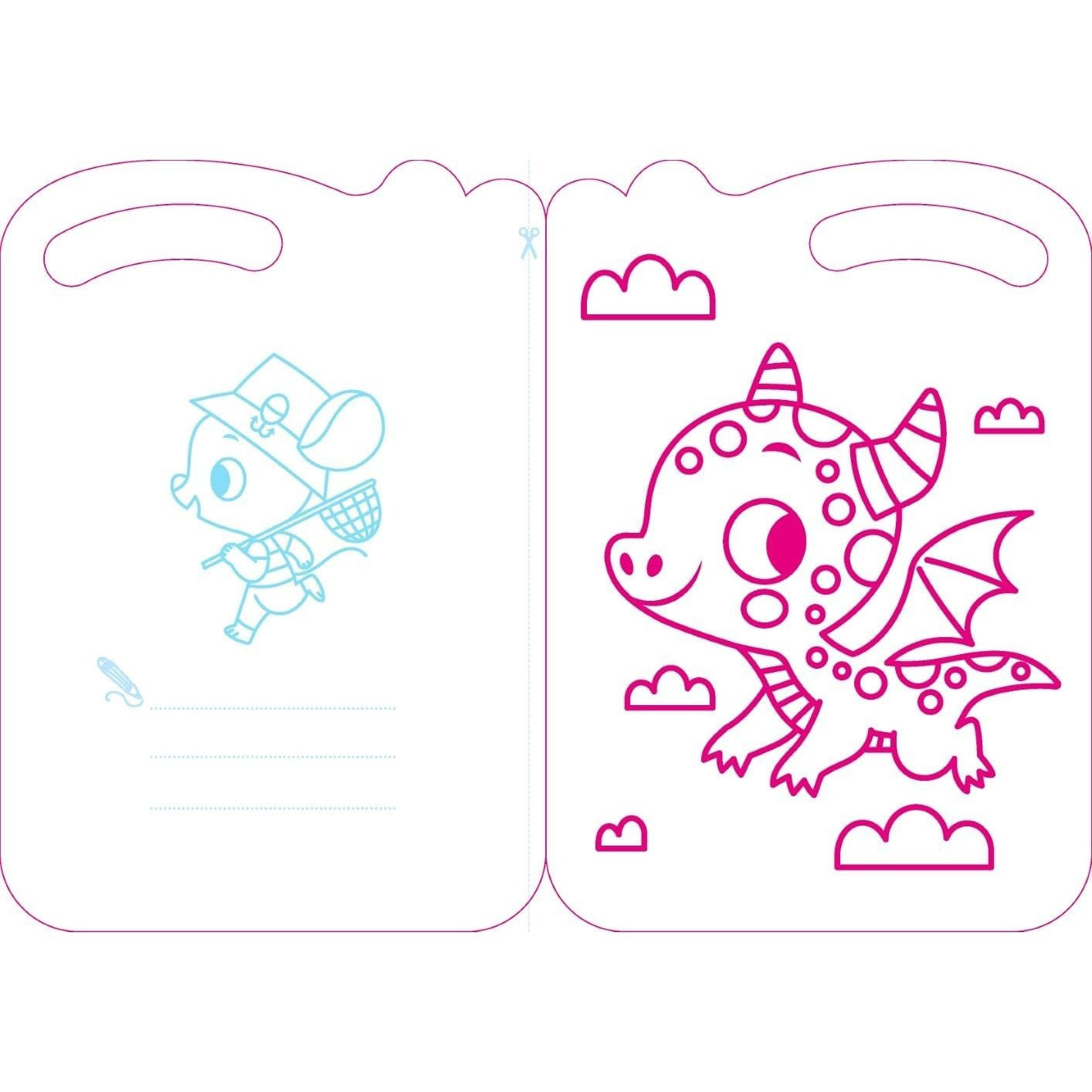 Take Along Color Inside the Lines (Frog & Friends)