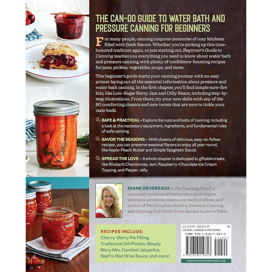 Beginner's Guide to Canning: 90 Easy Recipes to Can, Savor, and Gift (Spiral Bound)