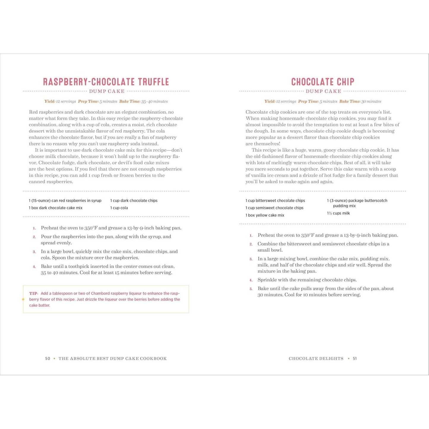 The Absolute Best Dump Cake Cookbook: More Than 60 Tasty Dump Cakes
