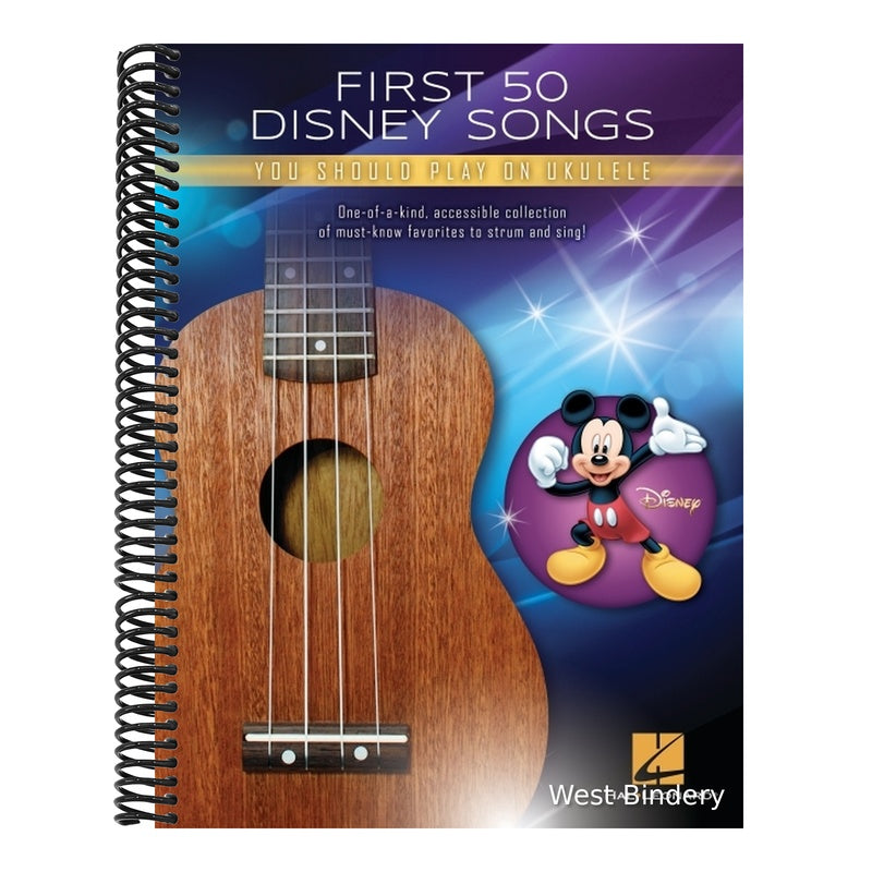 First 50 Disney Songs You Should Play on Ukulele Songbook