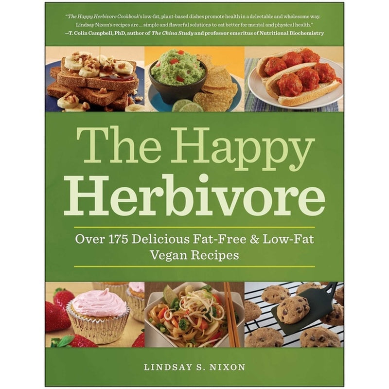 The Happy Herbivore Cookbook: Over 175 Delicious Fat-Free & Low-Fat Vegan Recipes