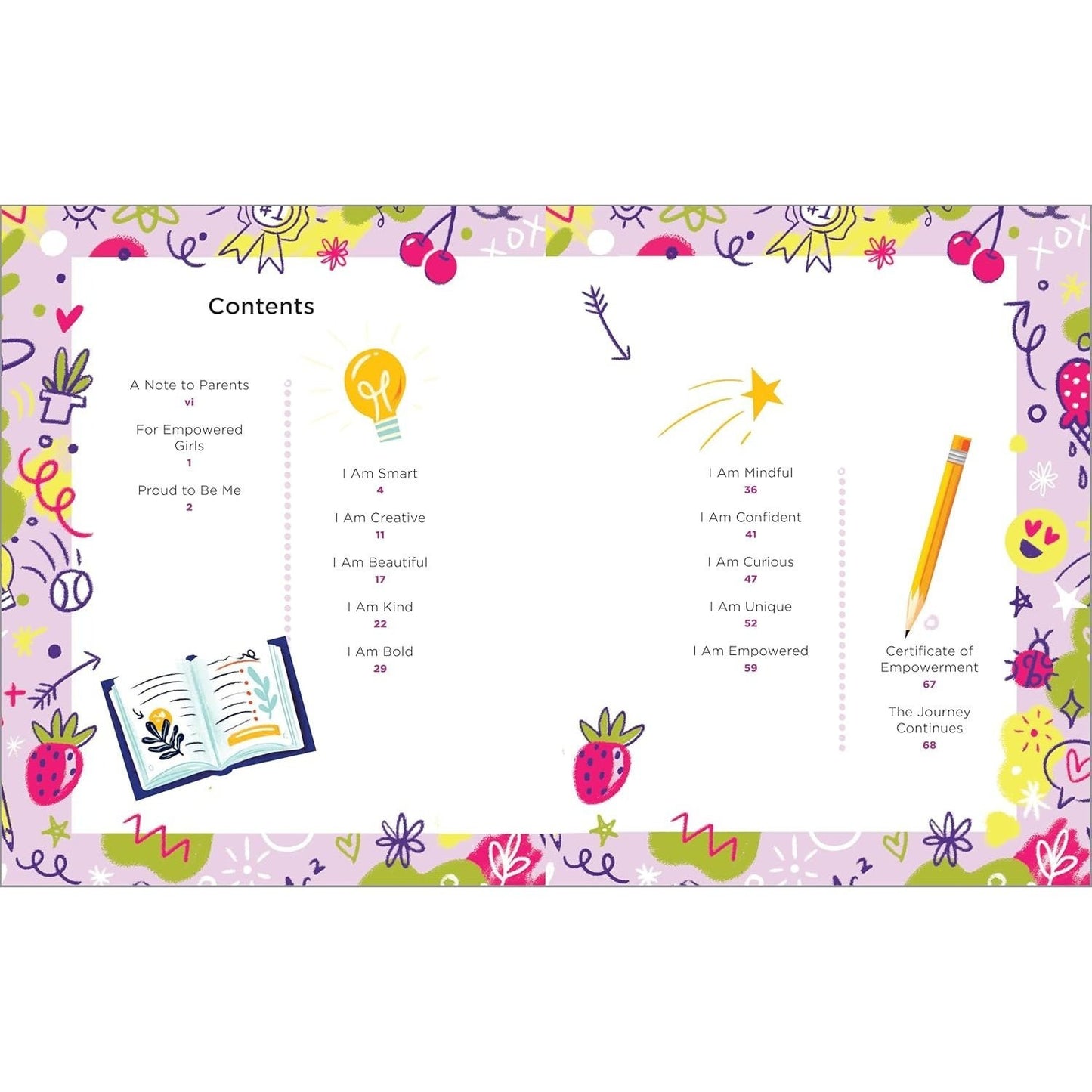 Empowered Girls: Activities and Affirmations for Empowering Strong, Confident Girls