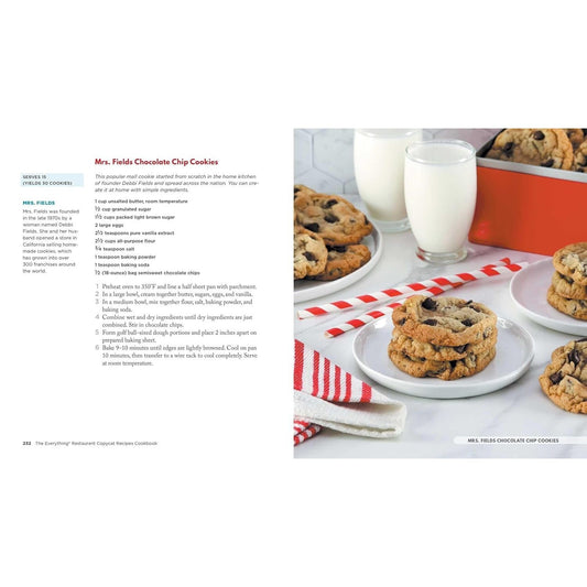 The Everything Restaurant Copycat Recipes Cookbook: 200 Easy Recipes to Re-Create Your Favorite Restaurant Dishes at Home (Everything(r)) (Spiral Bound)