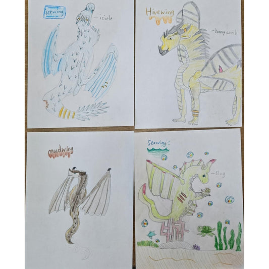 Wings of Fire: The Official How to Draw (Spiral Bound)
