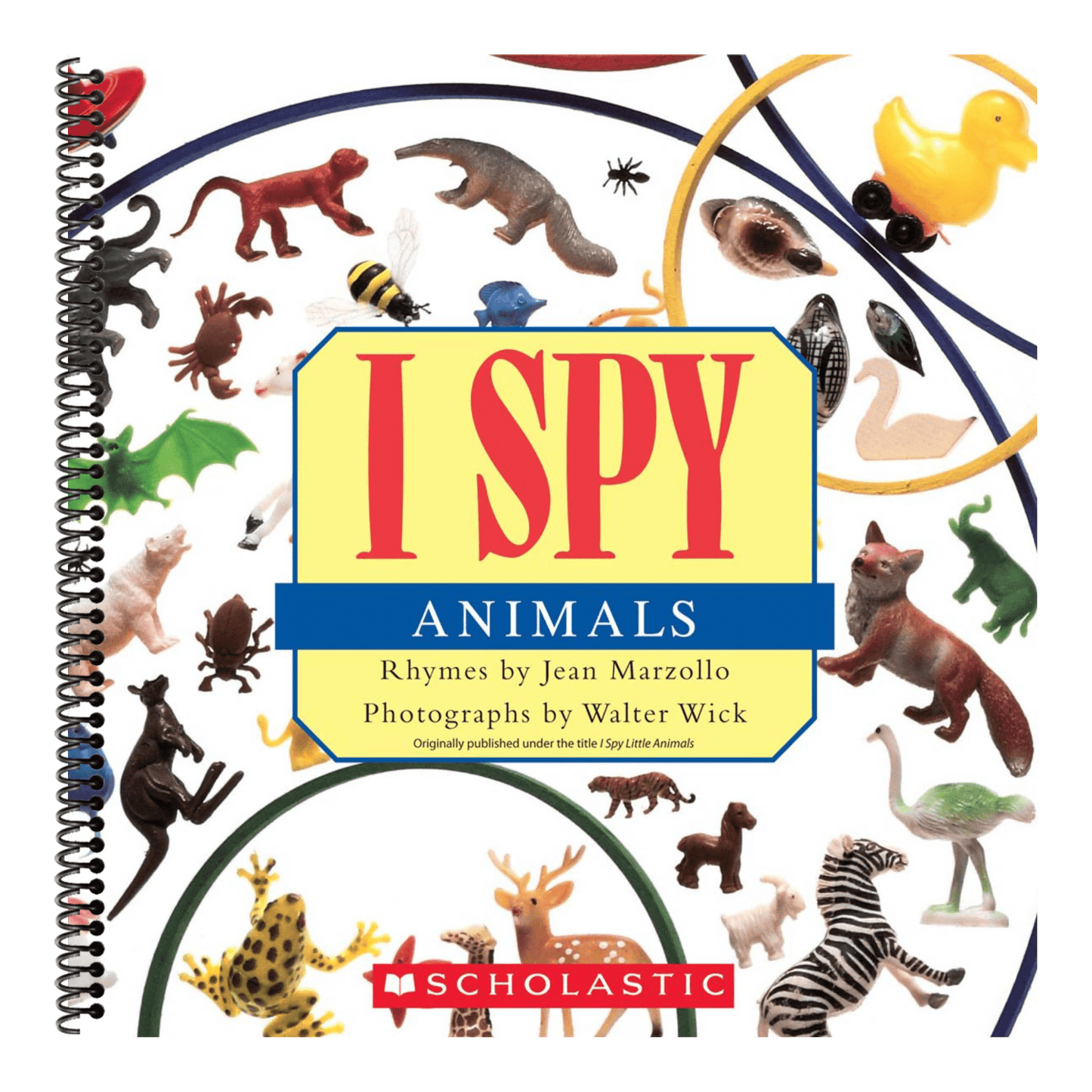 I Spy Animals (Spiral Bound)