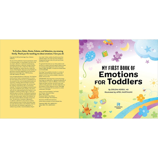My First Book of Emotions for Toddlers (Spiral Bound)