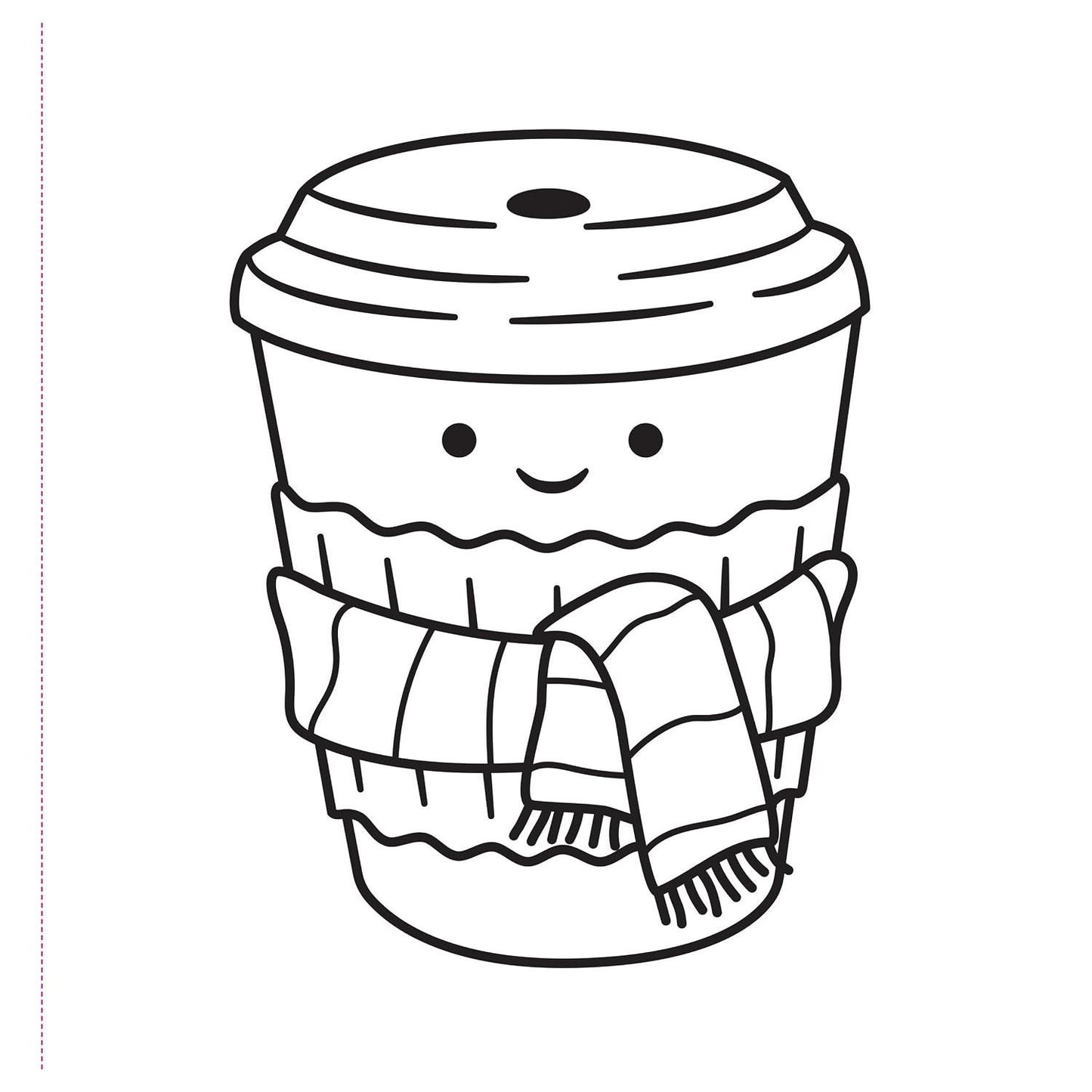Color Me Cozy Adult Coloring Book (31 One-Sided Designs on Thick Paper)